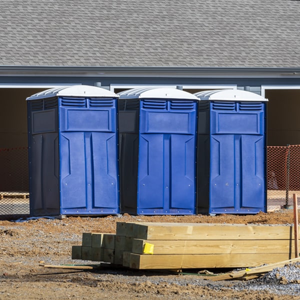 are there any restrictions on what items can be disposed of in the portable restrooms in Spragueville Iowa